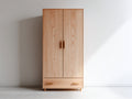Armoire - MDF-bois - 96x50x180 cm - chêne clair - style scandinave